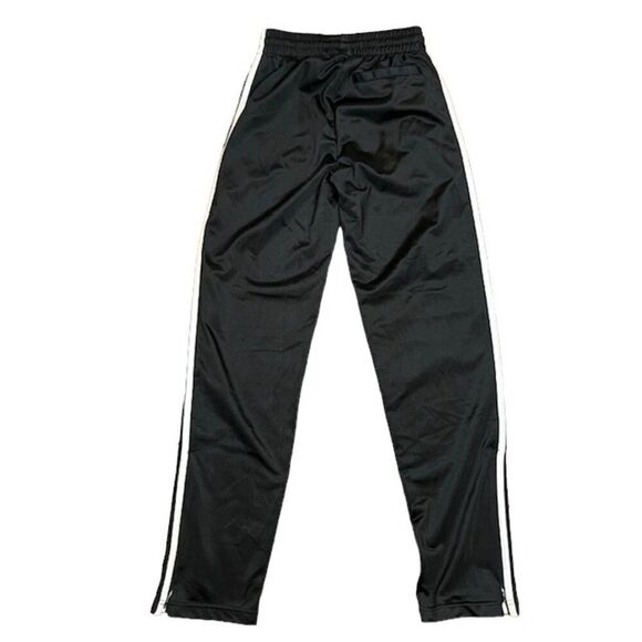 Adidas Primeblue 3 Stripe Track Pants Black with White Zip Leg Pocket Women's XS - Picture 8 of 15